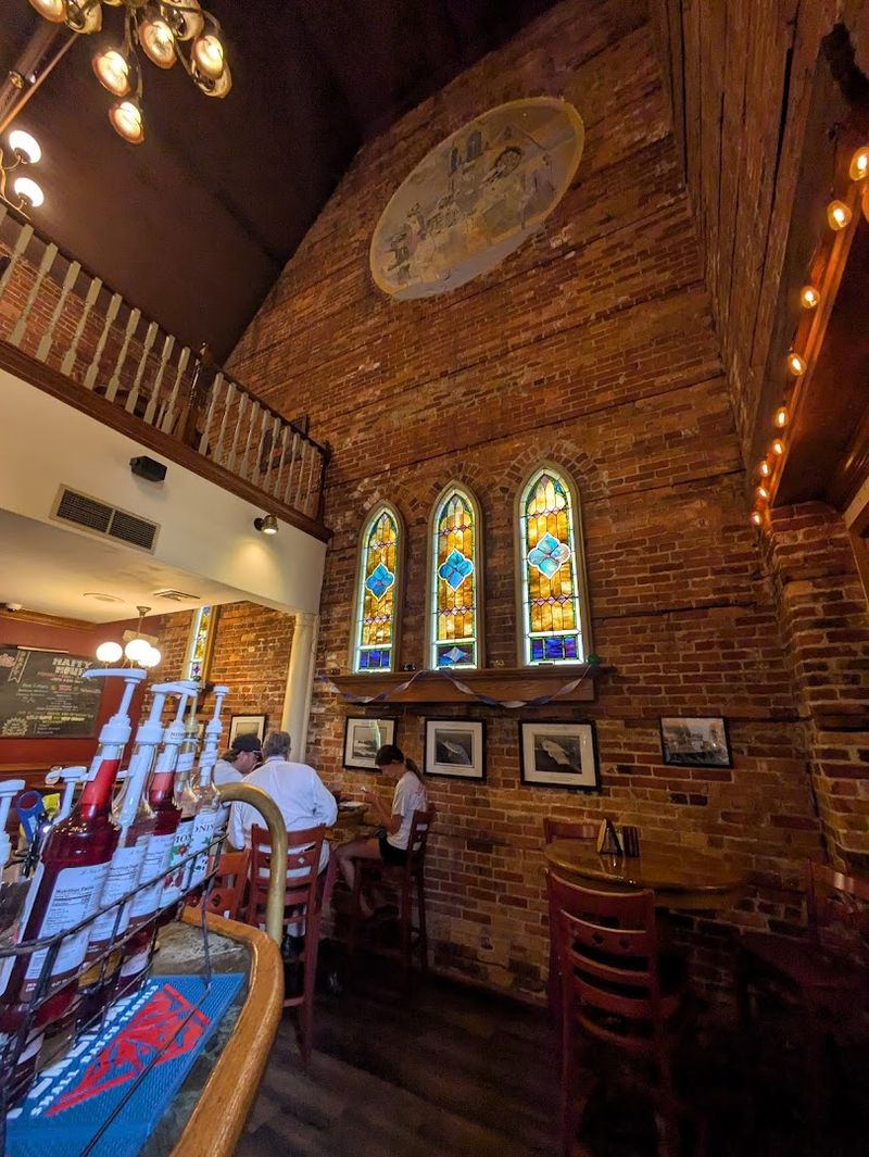 Soaring Ceilings and Stained Glass Splendor Inside