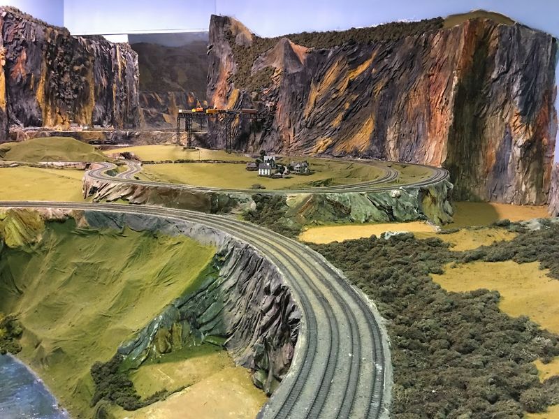 The Outdoor Narrow-Gauge Train Ride