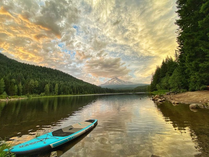 Kayaking and Paddleboarding on Calm Waters