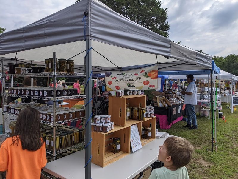 Community Markets And Flea Market Events On The Farm