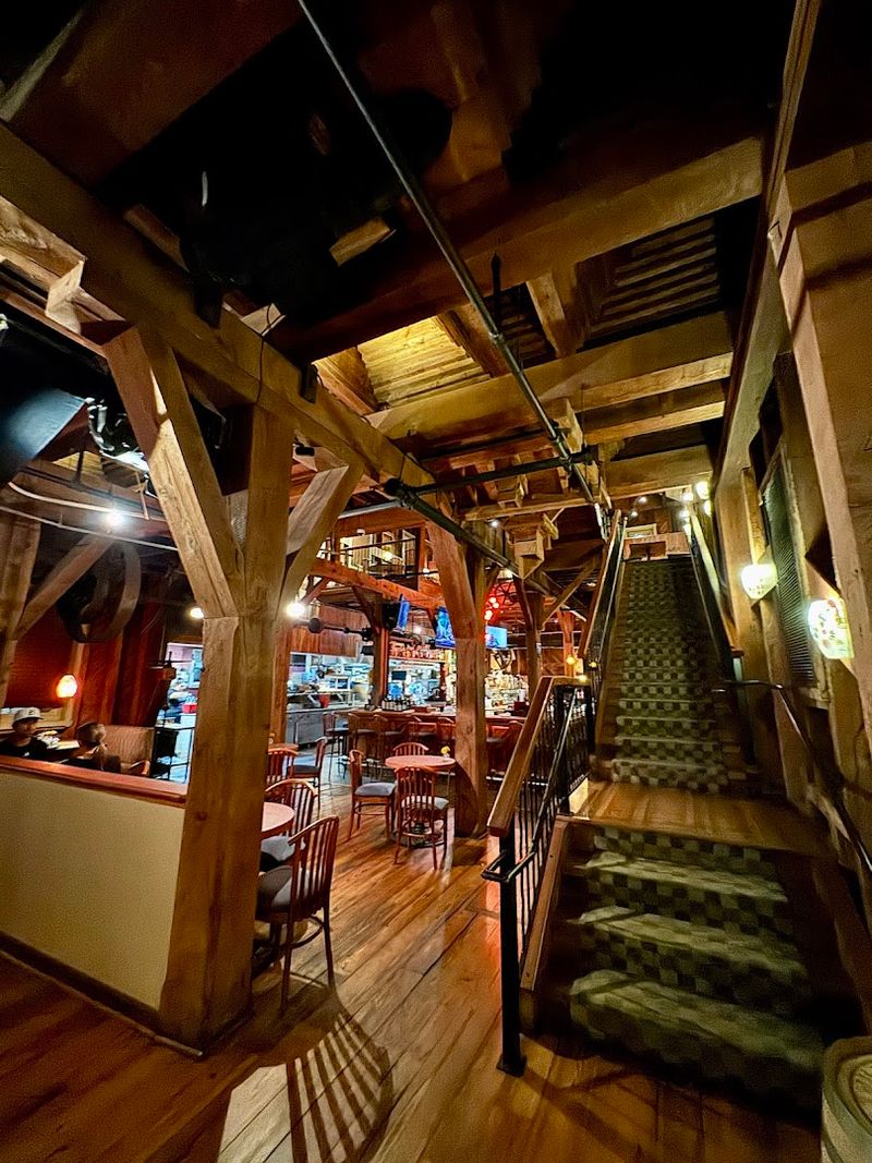 Stepping Inside the Warm, Barnlike Interior