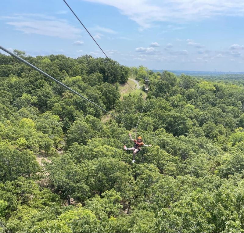 Seven Zip Lines Means Seven Chances to Feel Completely Alive