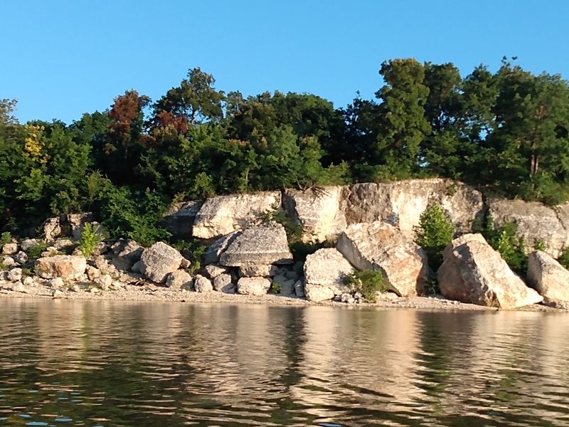 How Hugo Lake Was Created