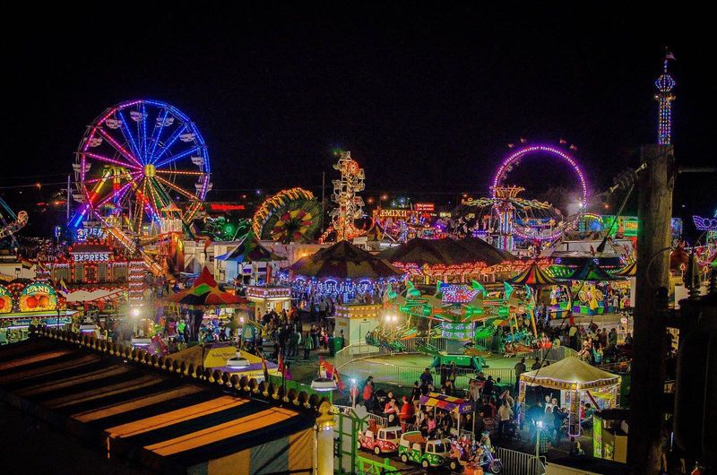 Fairgrounds Near The River That Can Change Fast After Big Rain