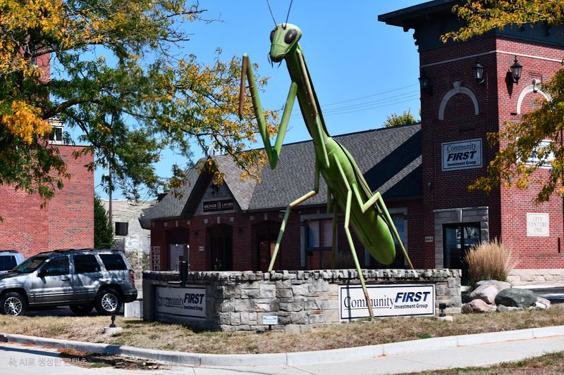 The KokoMantis Sculpture