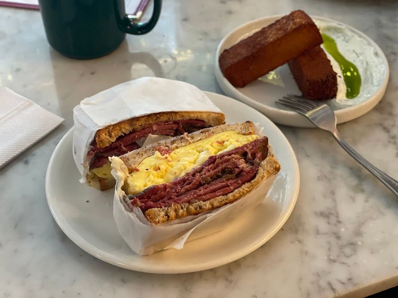 The Pastrami, Egg, And Cheese That Put This Spot On National TV