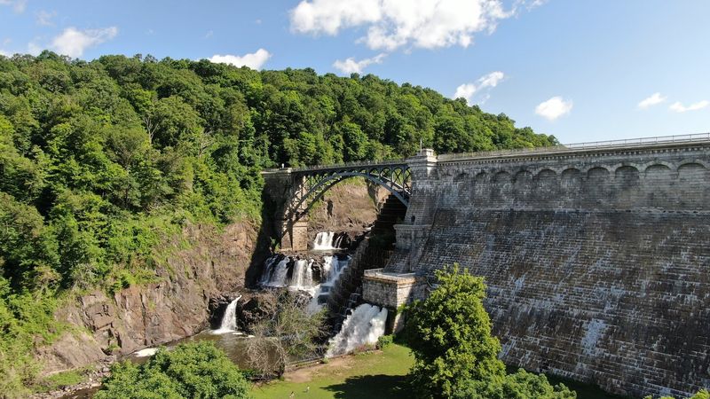 How The Old Dam Ended Up Left Behind