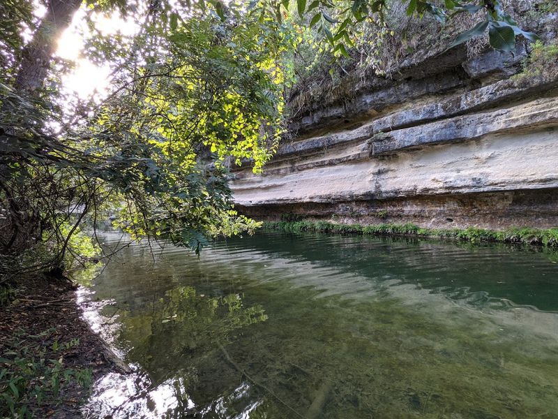 Bull Creek and the Limestone Canyon Scenery
