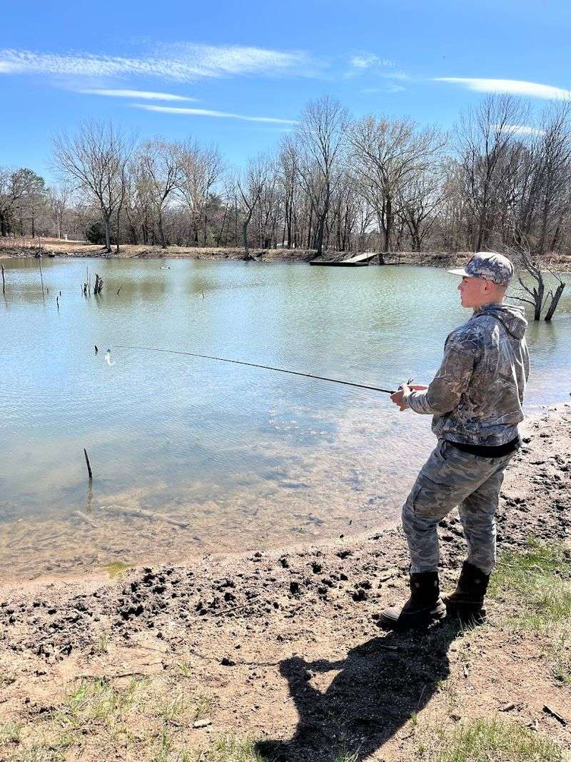 Fishing the Stocked Ponds Adds a Laid-Back Layer to the Trip