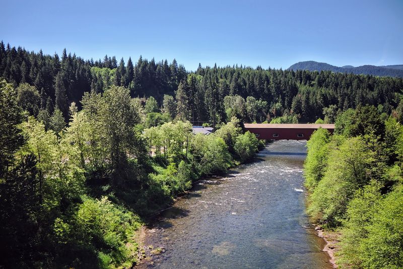 The North Fork Middle Fork Willamette River Views