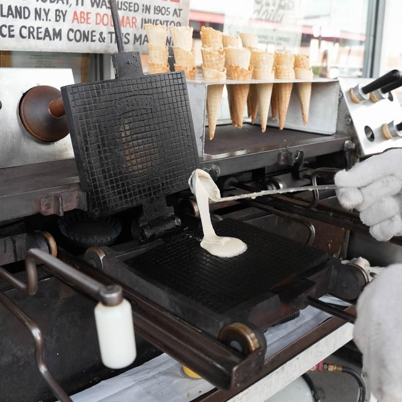 The Original Waffle Cone Machine