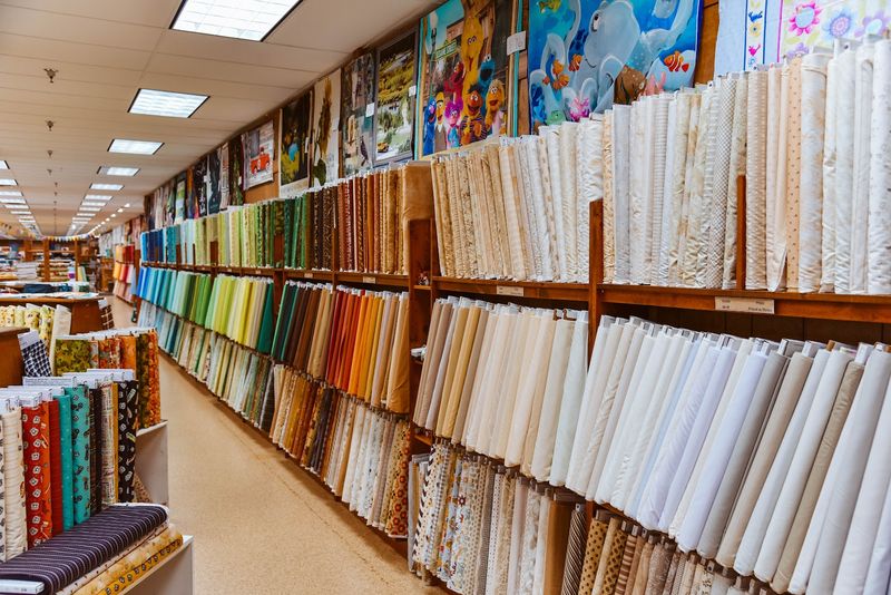 A Quilter's Paradise With Over 20,000 Bolts of Fabric