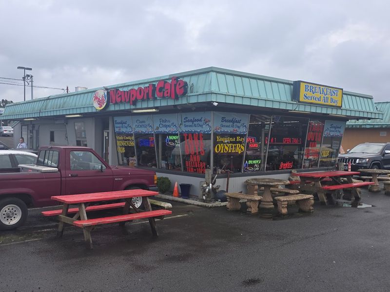 Where Newport Cafe Sits on the Oregon Coast