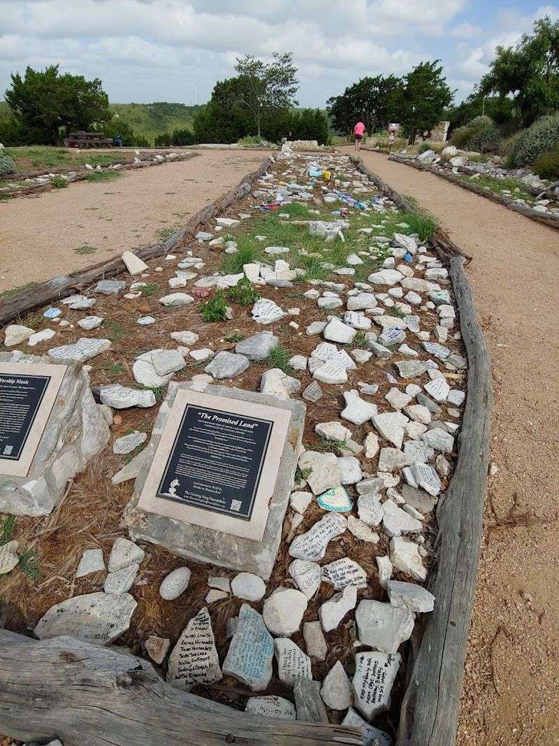 The 600-Foot Prayer Path and the Thousands of Rocks Left Behind
