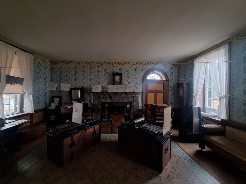 The Visitor Center Inside the Reconstructed Courthouse