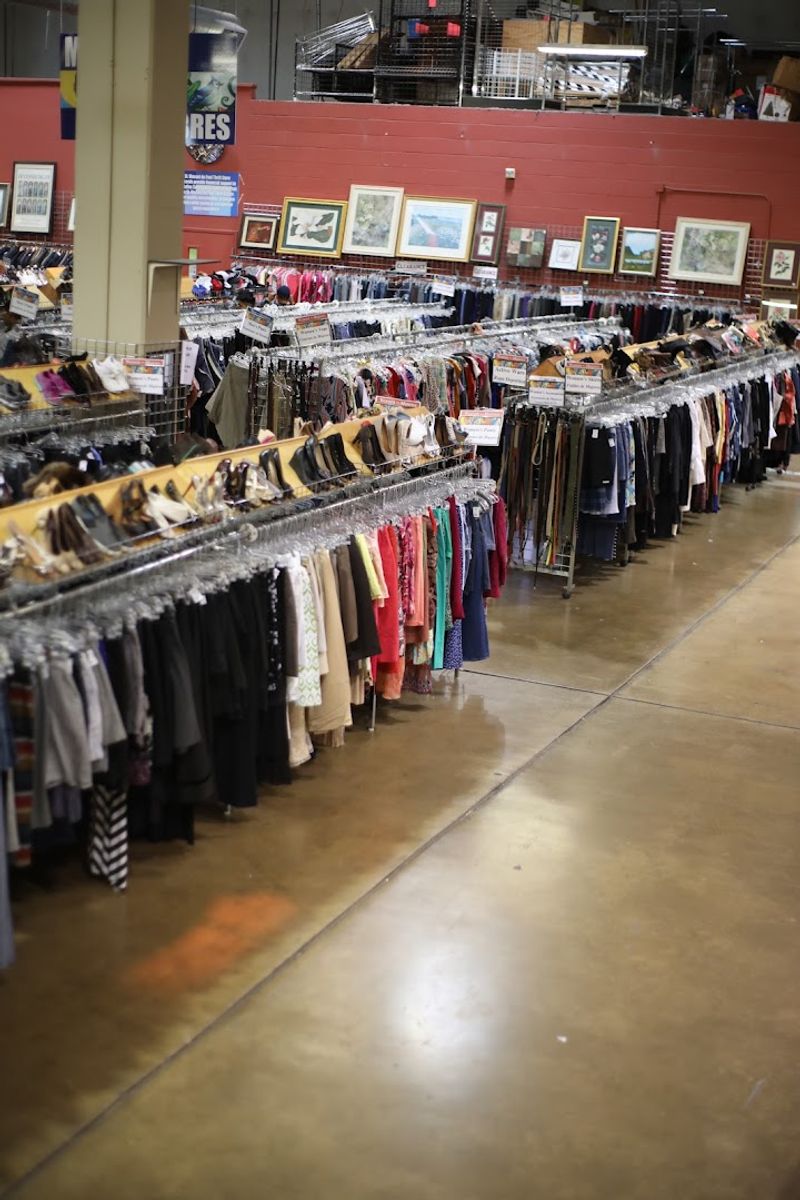 The Clothing Section: Color-Coded, Sized, and Surprisingly Deep