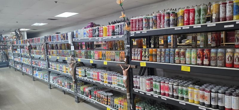 Candles Here Are Practically a Religion