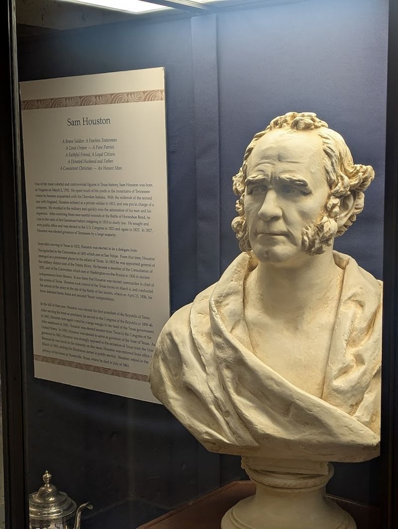 Inside the San Jacinto Museum of History