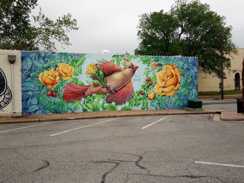 Bluebonnets, Bees, and Bold Imagery on Every Block