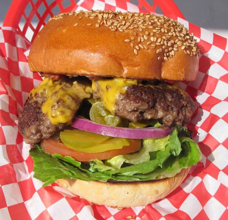 Half-Pound Burgers Built the Old-School Way