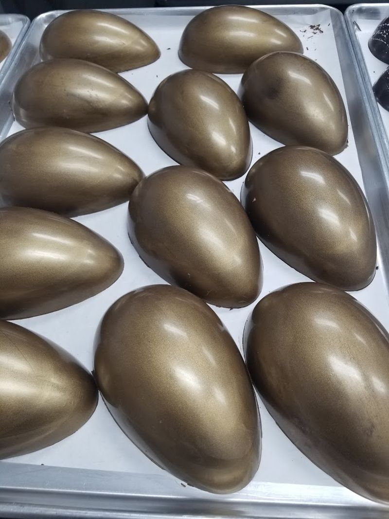 The Art of Hand-Painting Easter Eggs With Real Gold