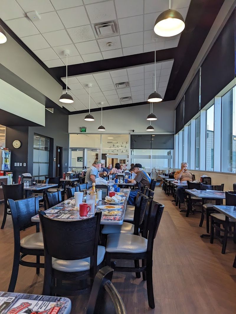 A Restaurant That Lives Inside a Real Working Airport