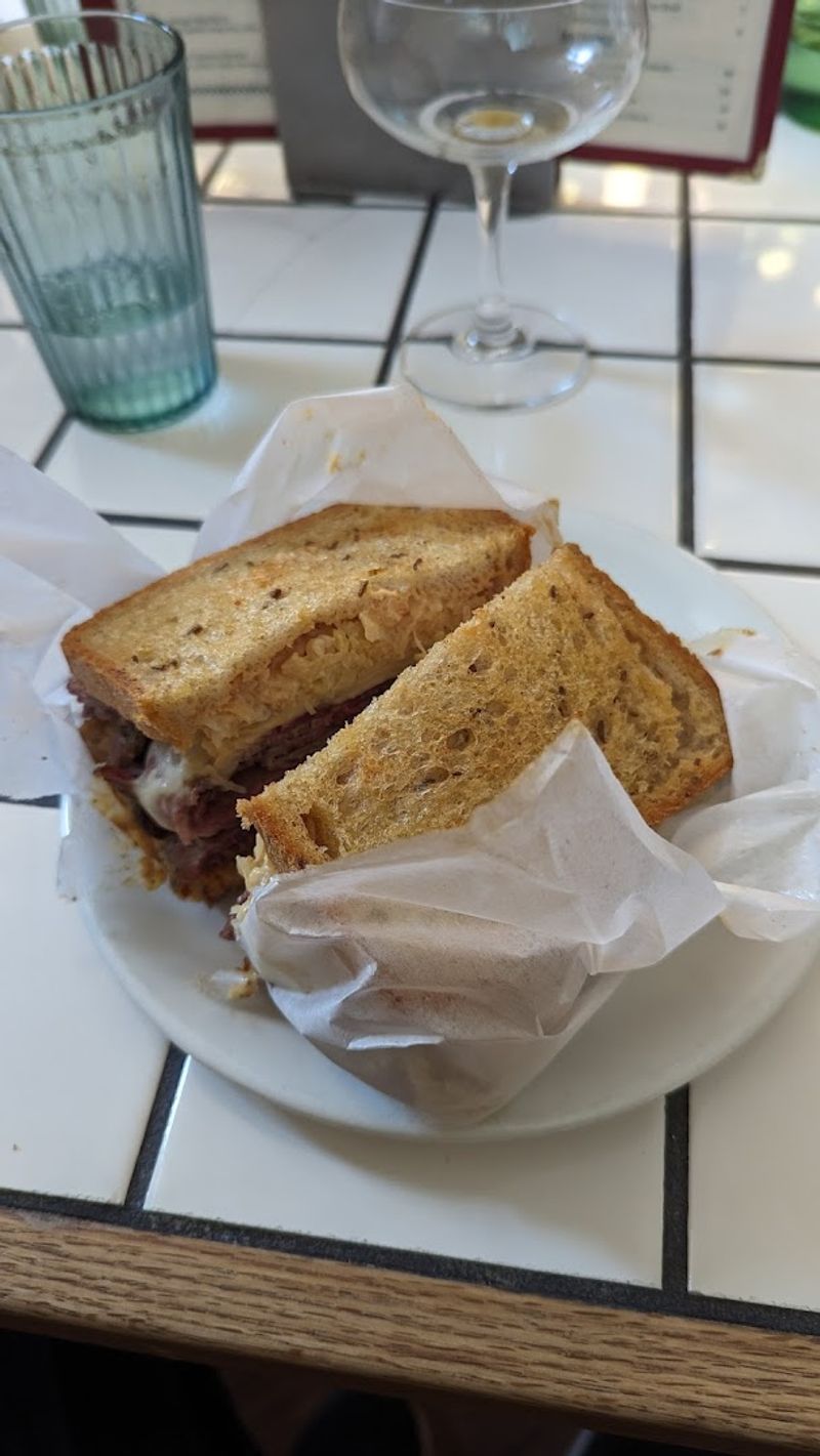 Rye Bread And Smoky Pastrami That Make The Bite Feel Classic