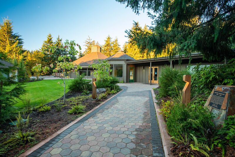 The Arboretum Walking Paths Just Outside the Museum