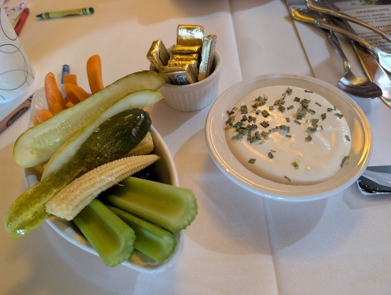 The Complimentary Bread and Relish Tray Tradition