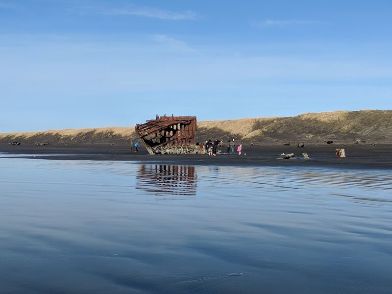 Getting to the Wreck at Fort Stevens State Park