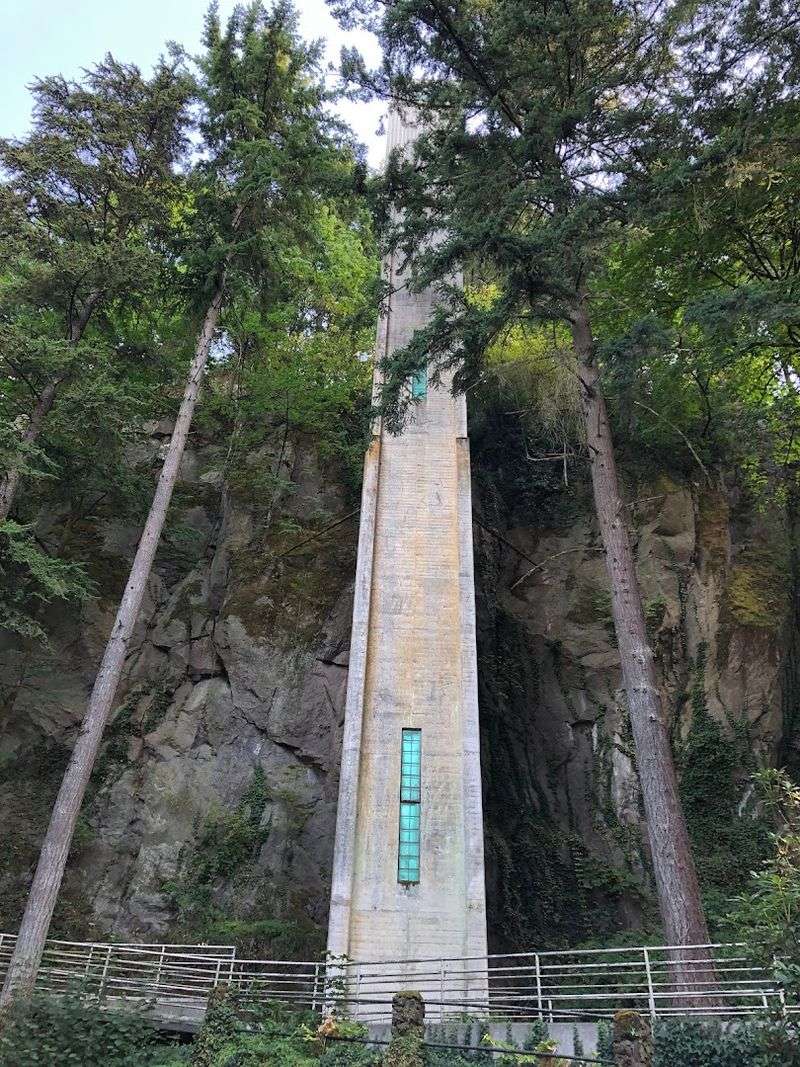 The Cliffside Elevator Experience