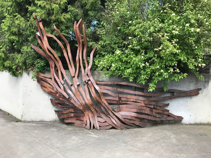 Public Art Tucked Along the Path