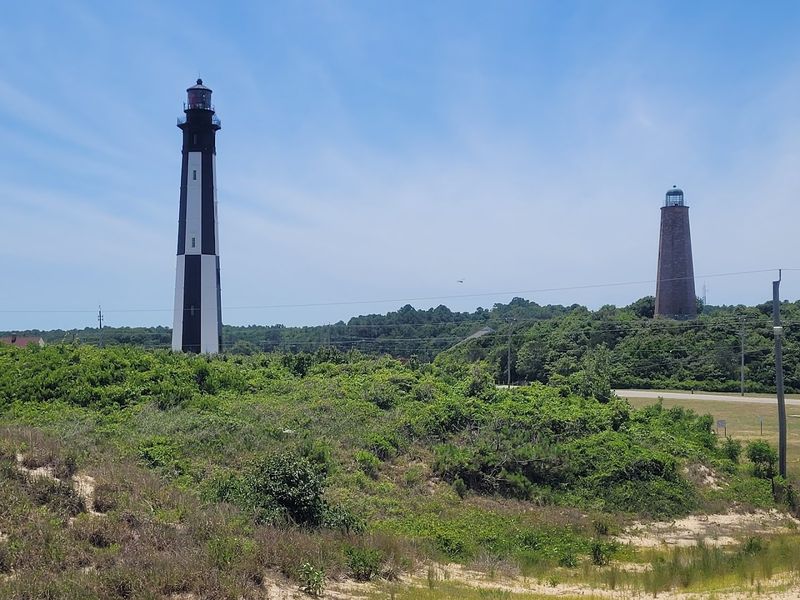 The New Cape Henry Lighthouse Next Door