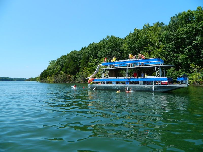 A One-of-a-Kind Floating Tiki Boat Experience