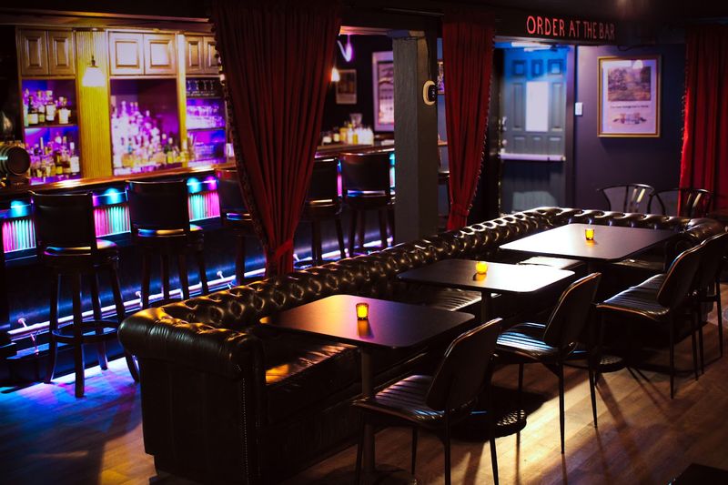 A Basement With a Speakeasy Soul