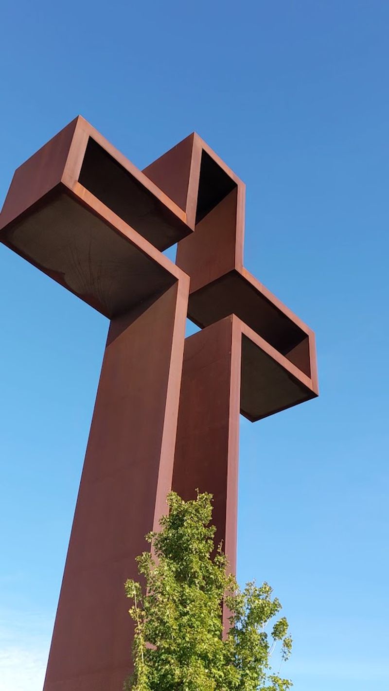 The Empty Cross: A 77-Foot Steel Giant That Demands Your Attention
