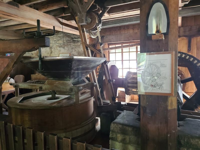 A Working Grist Mill That Still Grinds Real Corn