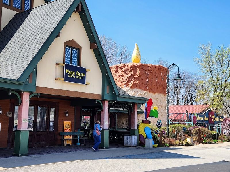 A Massive Candle-Shaped Building You Can Spot from the Highway