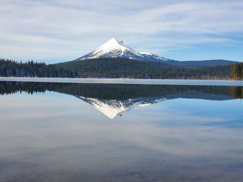 The Lake Itself: A Mirror in the Mountains