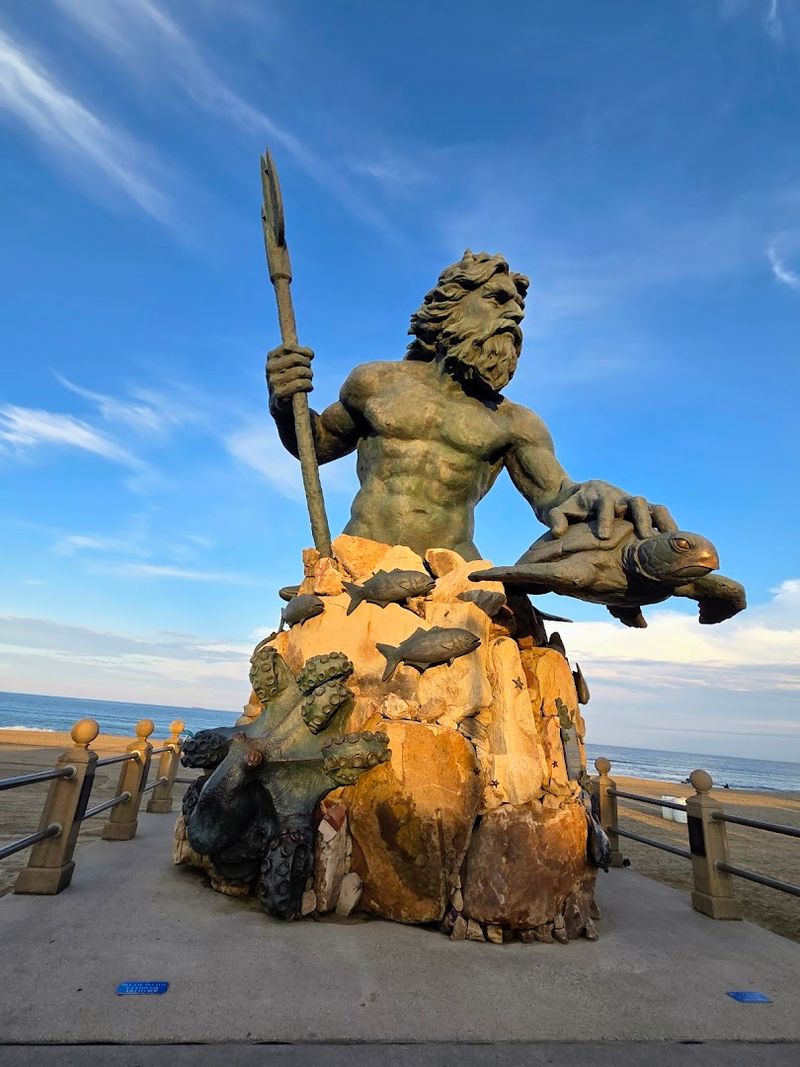 The Bronze Giant That Rules the Boardwalk