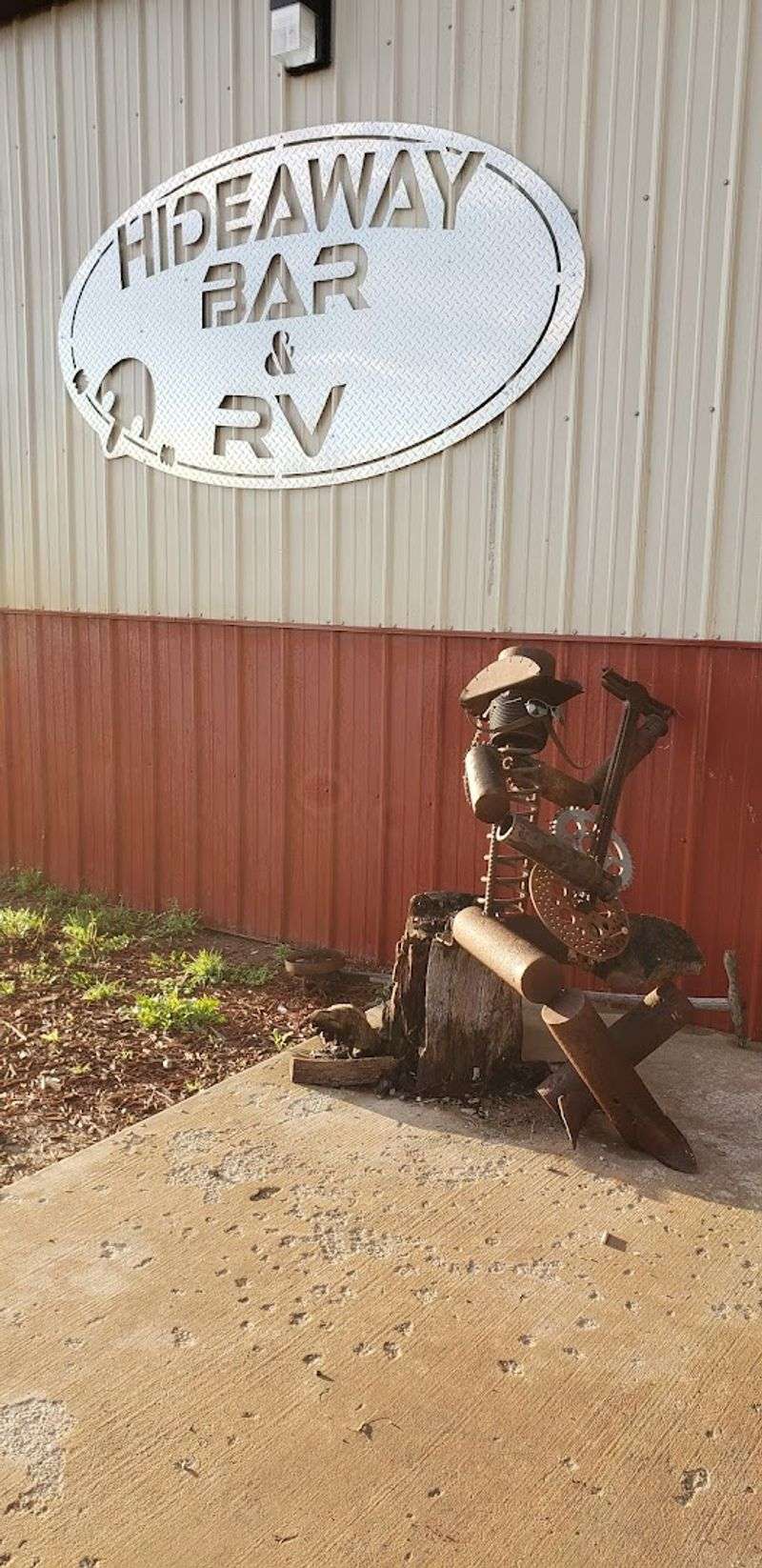 The Drive Down the Gravel Road Sets the Mood