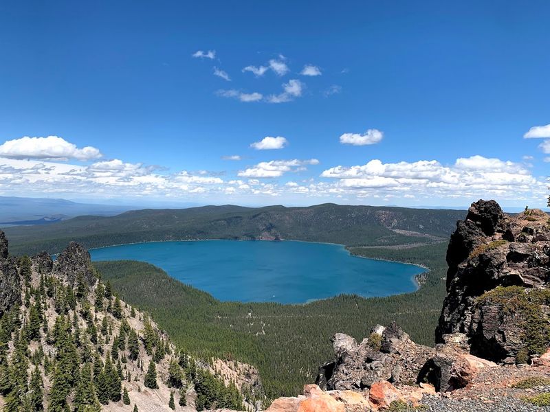 The View From Paulina Peak