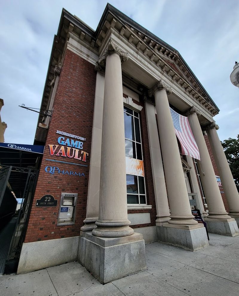 A Historic Bank Turned Arcade Paradise
