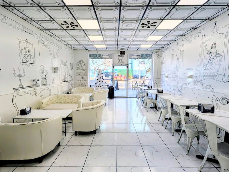 The Black and White World That Greets You at the Door