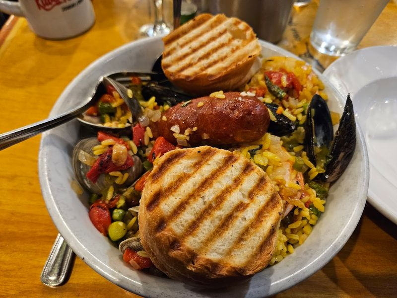 Paella Mariscos and the Spanish Side of the Menu