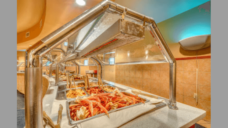 Why This Buffet Feels Bigger Than A Seafood Stop