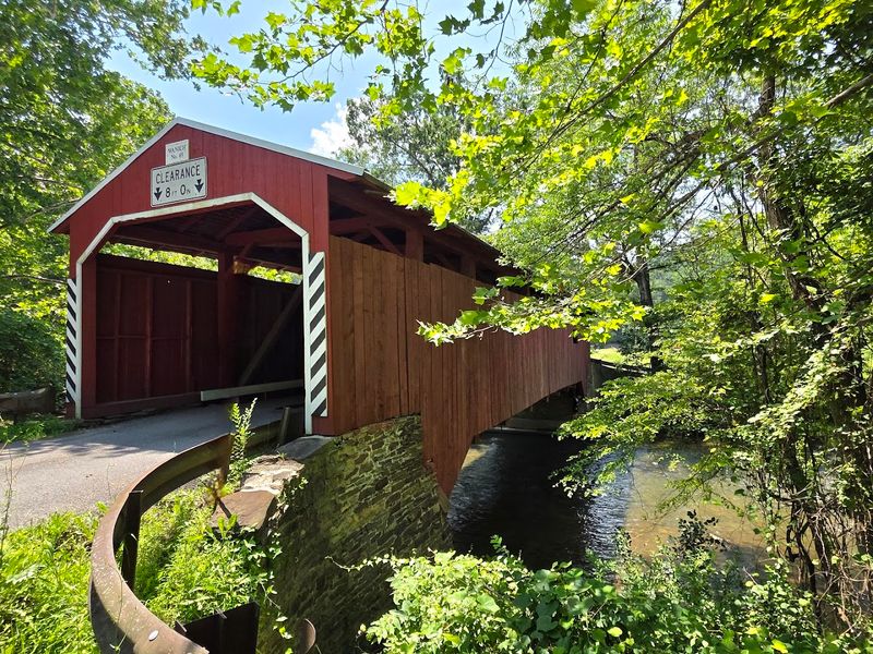 Wanich Covered Bridge Is The Classic Drive-Through Moment