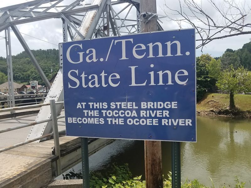 Step Onto The Blue Line And Do The Two-States Photo Without Trying