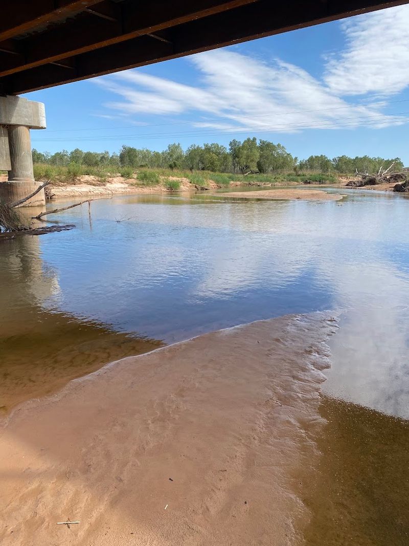 Crystal Clear Water Below and Open Sky Above