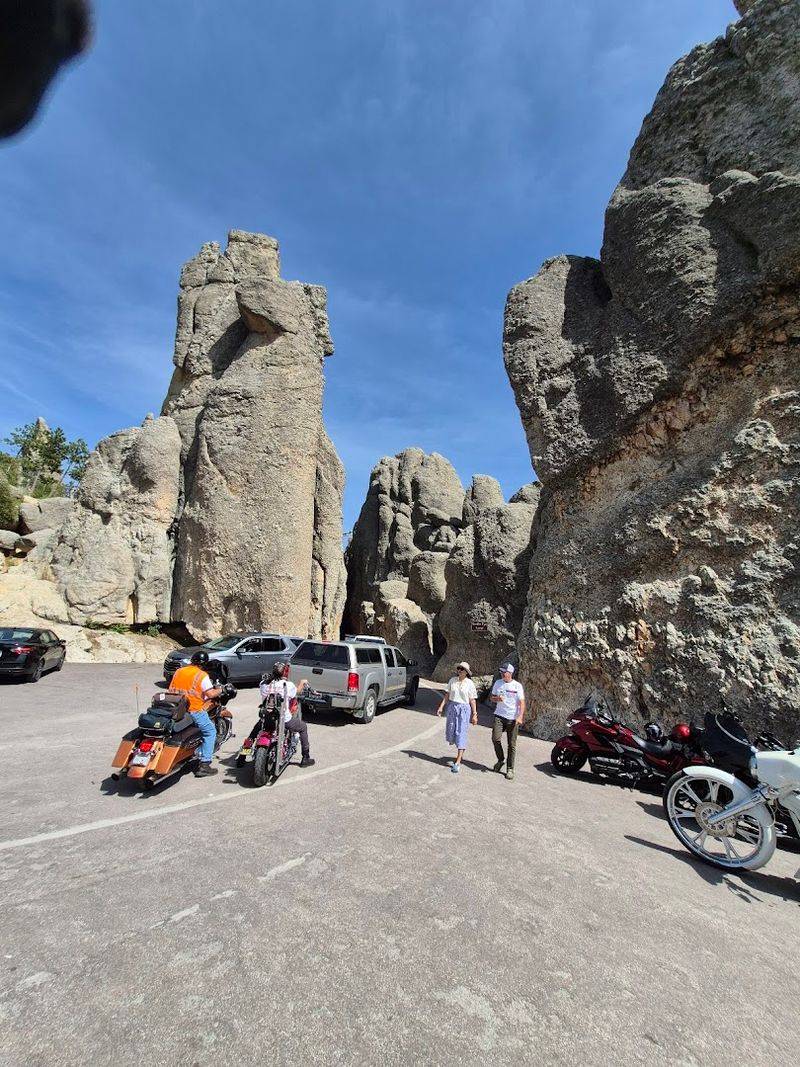 Needles Eye Area Pullouts On Needles Highway (Custer State Park)